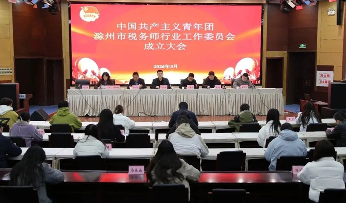 滁州市税务师行业团工委正式成立！